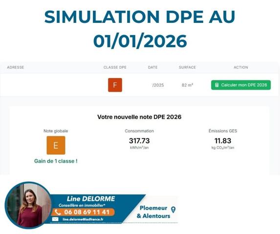 Maison à vendre 4 pièces 82 m² Ploemeur