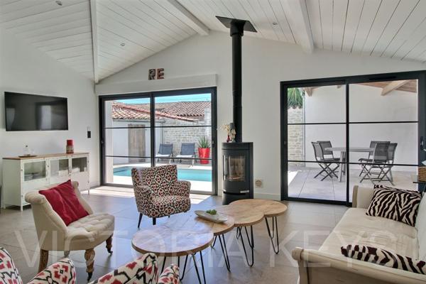 Immobilier Ile de Ré, Maison à vendre proche Port - La Flotte en Ré.