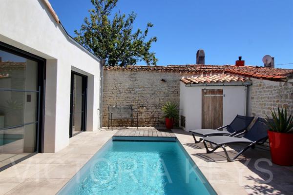 Immobilier Ile de Ré, Maison à vendre proche Port - La Flotte en Ré.