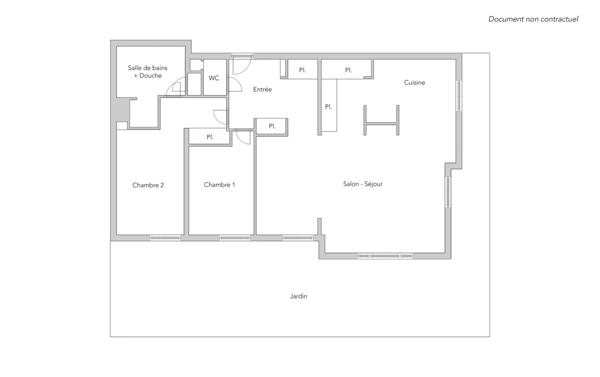 Appartement Paris 11 e - SQUARE GARDETTE