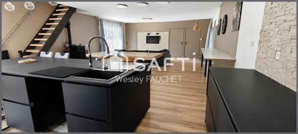 Maison – 195 m² – 6 chambres – Dépendances – Terrain de 805 m²