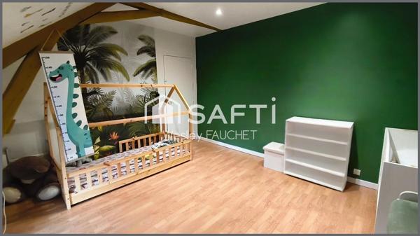 Maison – 195 m² – 6 chambres – Dépendances – Terrain de 805 m²