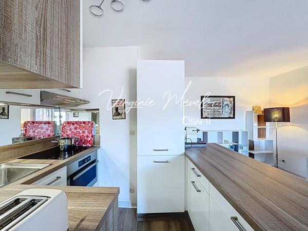 Nice Vauban 2 pièces avec terrasse en étage élevé