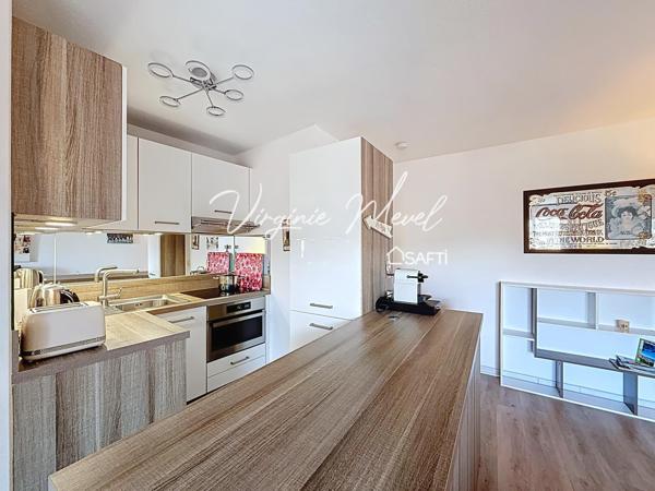 Nice Vauban 2 pièces avec terrasse en étage élevé