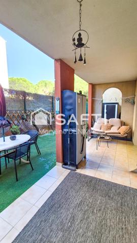 Joli T2 bis en rez de jardin