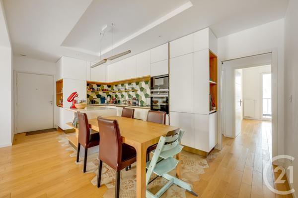 Appartement F4 à vendre  4 pièces - 76,51 m2 ISSY LES MOULINEAUX - 92
