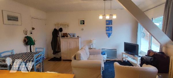 Chamant T2-cabine de 48,60m² au coeur d'une villa des années 60 - cadre verdoyant au Touquet