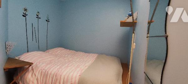 Chamant T2-cabine de 48,60m² au coeur d'une villa des années 60 - cadre verdoyant au Touquet