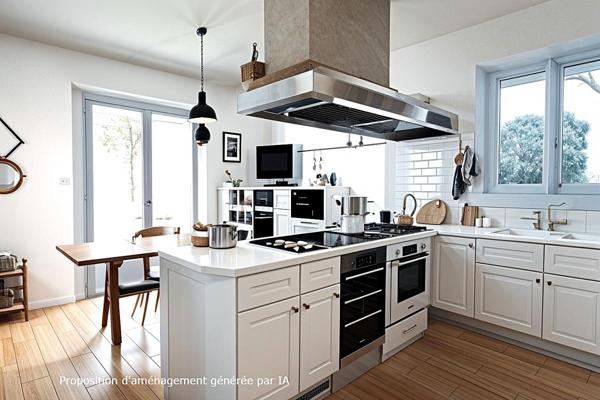 THIZY-LES-BOURGS (69240) , Maison individuelle 6 pièces, 4 chambres, garages, jardin Terrain 17000 m²