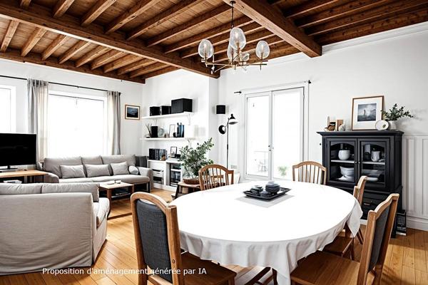 THIZY-LES-BOURGS (69240) , Maison individuelle 6 pièces, 4 chambres, garages, jardin Terrain 17000 m²