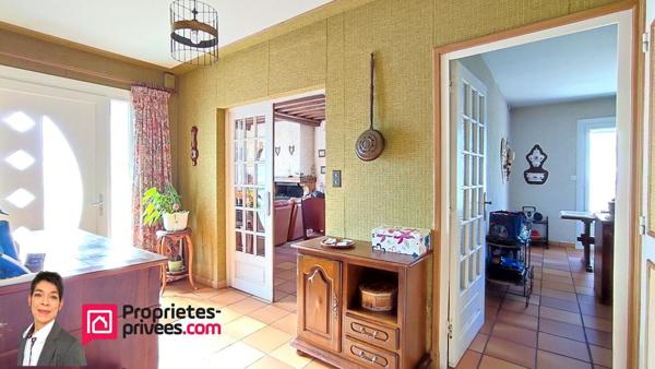 THIZY-LES-BOURGS (69240) , Maison individuelle 6 pièces, 4 chambres, garages, jardin Terrain 17000 m²