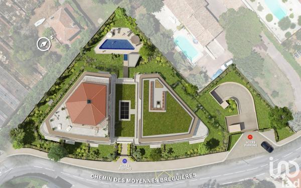 Appartement à vendre 4 pièces 93 m² Antibes