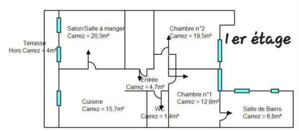 Dpt Vosges (88), à vendre CONTREXEVILLE immeuble de 4 APPARTEMENTS face PARC THERMAL