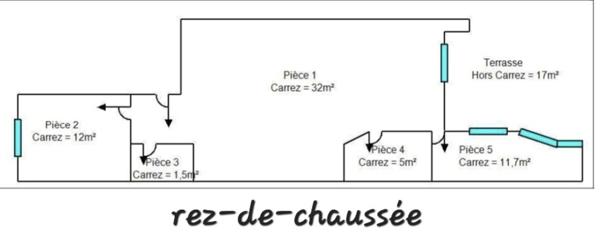 Dpt Vosges (88), à vendre CONTREXEVILLE immeuble de 4 APPARTEMENTS face PARC THERMAL