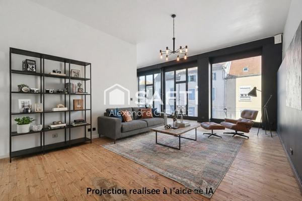 Investisseur Cusset : Plateau 100m² pour déficit