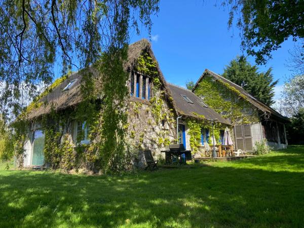 MAISON 4 CHAMBRES 6 PIECES ENTRE HOULGATE ET CABOURG - GRAND JARDIN - DOUBLE GARAGE