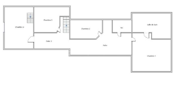 MAISON 4 CHAMBRES 6 PIECES ENTRE HOULGATE ET CABOURG - GRAND JARDIN - DOUBLE GARAGE