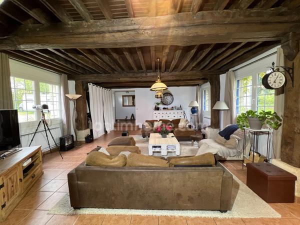 MAISON 4 CHAMBRES 6 PIECES ENTRE HOULGATE ET CABOURG - GRAND JARDIN - DOUBLE GARAGE