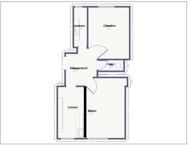 Appartement Vitry Sur Seine 2 pièce(s) 38.40 m2