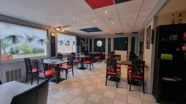 Fonds de commerce à vendre GUINGAMP (22), PIZZERIA - RESTAURANT 60 couverts + grande terasse fermée et au calme - CA 250k€