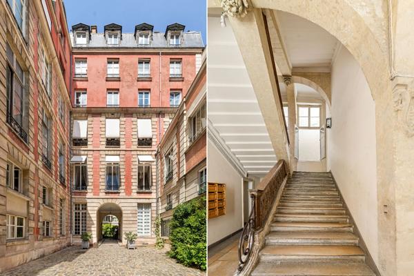 Place des Vosges, un élégant appartement dans un hôtel particulier - PARIS