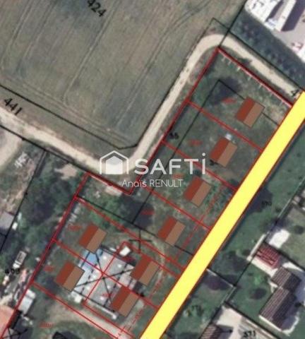 Terrain constructible avec Hangar