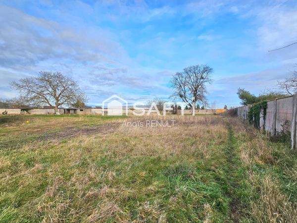 Terrain constructible avec Hangar