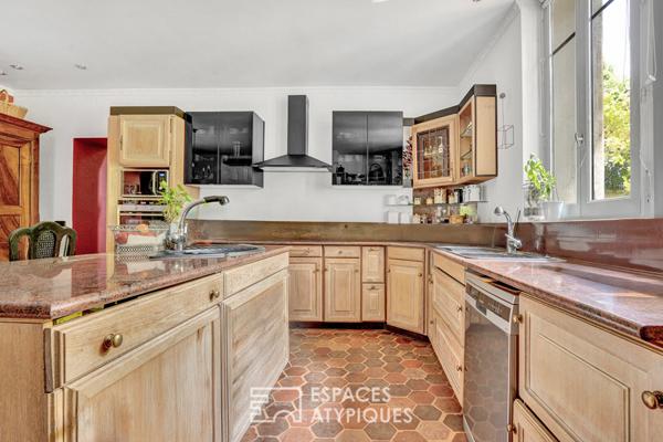 Maison du XVIIIème au coeur du Domaine du Château du Piple