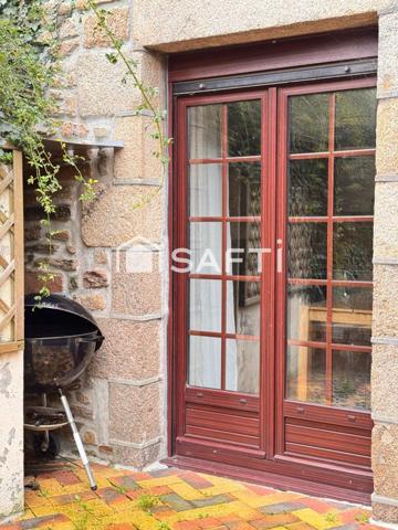 Maison en pierre 4 grandes chambres, terrain clos