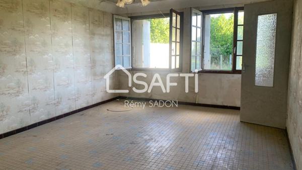 Maison à renover de 110 m2, combles 70m2