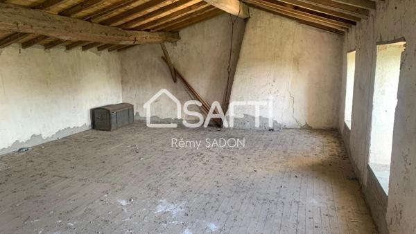 Maison à renover de 110 m2, combles 70m2