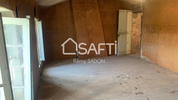 Maison à renover de 110 m2, combles 70m2