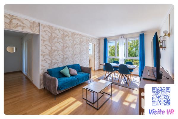 Location appartement 4 pièces 64,34 m² Le Mans