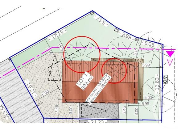 Terrain à vendre  393 m2 MIMIZAN - 40