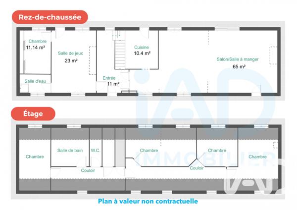 Maison à vendre 8 pièces 210 m² Arnières-sur-Iton