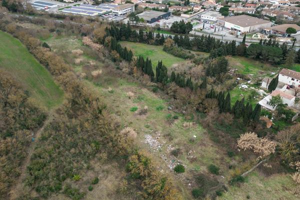 CARCASSONNE ZAC CUCURLIS Terrain de 17.255 m² dont 12.000m² constructibles