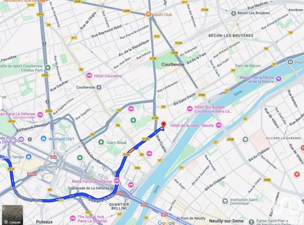 Location boutique/local commercial 40 m² Courbevoie