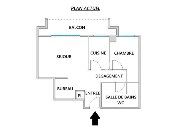 Appartement
         2 pièces
        - 50 m² Exclusivité 150 000 € *