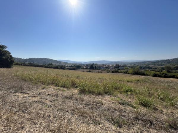 Pieusse, superbe situation, vue sur les Pyrénées, Terrain viabilisé de 1000 m2