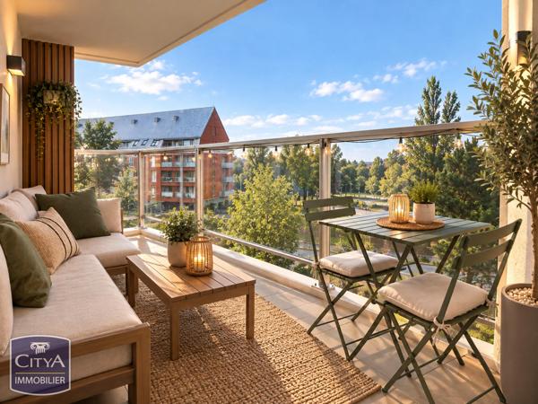 Appartement à vendre 2 pièces 38.36m² Marquette-lez-Lille (59520)