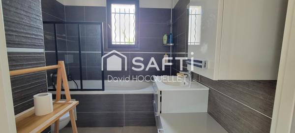 Maison T4 avec piscine sur une parcelle de 576 m2