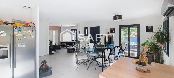 Maison T4 avec piscine sur une parcelle de 576 m2