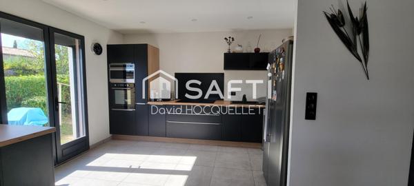 Maison T4 avec piscine sur une parcelle de 576 m2