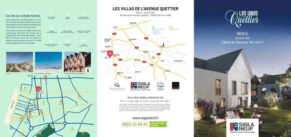 🌊 T4 avec jardin – Les Villas de l’Avenue Quettier, Berck-sur-Mer