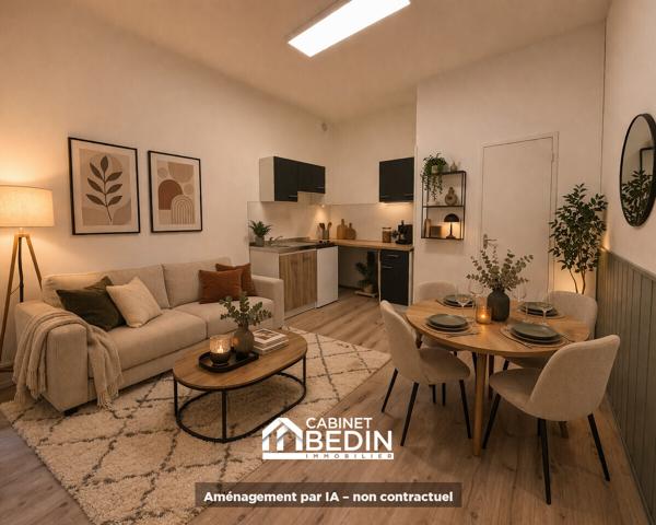 Vente Appartement T2 Bordeaux 1 chambre