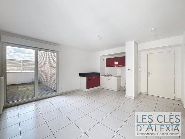 Villeurbanne - T2 de 37 m² avec balcon et garage
