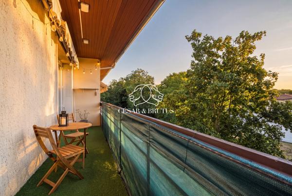 SAINT-LAURENT-DE-MURE – T4 – 80m² – BALCON et CAVE – VUE DEGAGEE AU CALME