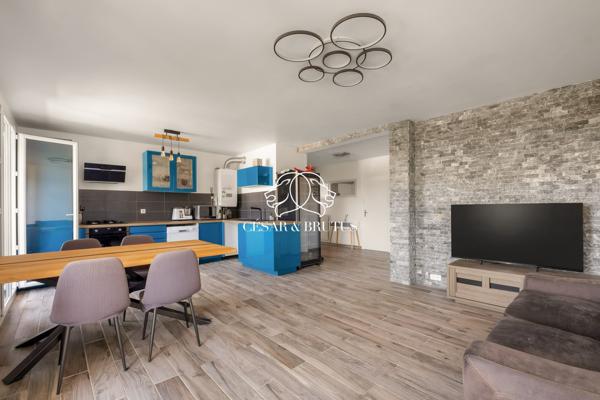 SAINT-LAURENT-DE-MURE – T4 – 80m² – BALCON et CAVE – VUE DEGAGEE AU CALME