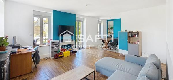 Appartement de caractère avec jardin et terrasse – aucun travaux à prévoir