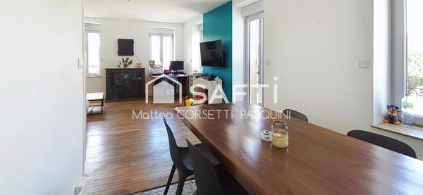 Appartement de caractère avec jardin et terrasse – aucun travaux à prévoir